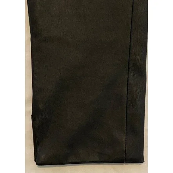 $2990 New Akris 4 Fria Nappa Leather Pants French Lambskin Skinny Slim Trousers